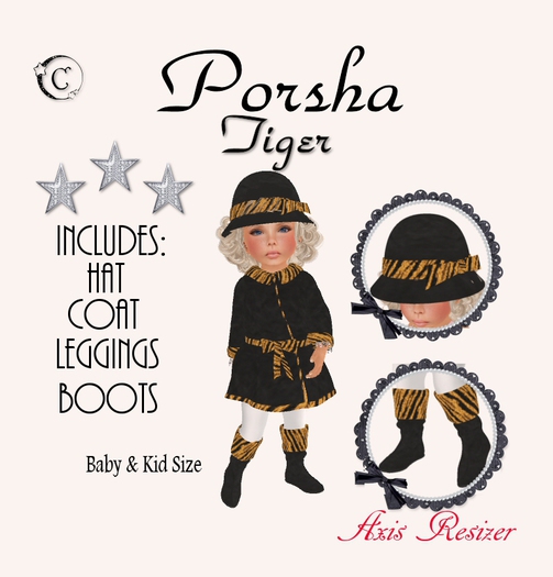 Connor's Corner Porsha - Tiger