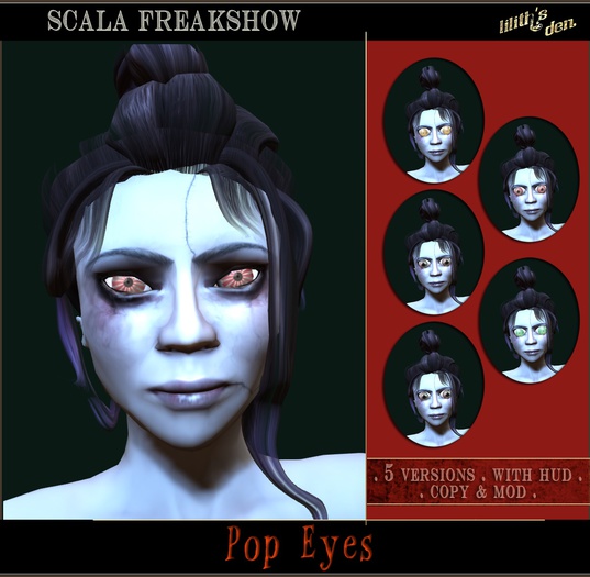 Lilith's Den  - Freak Pop Eyes FATPACK