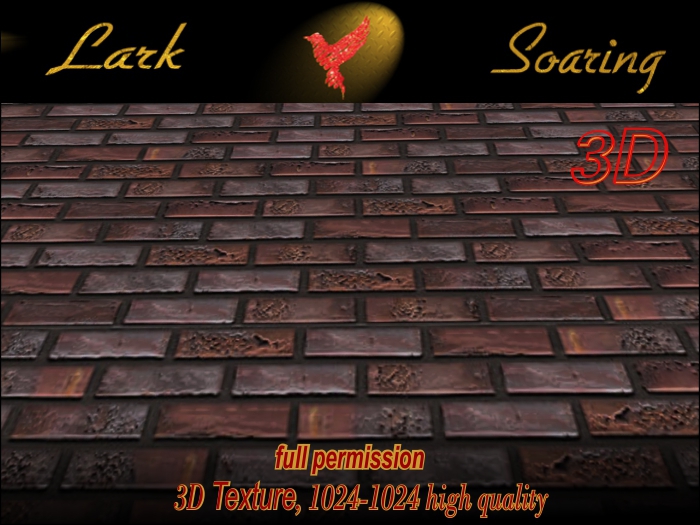 3d wall brick N_s-H012