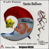 FC- Full Perm Mesh Santa Balloon 