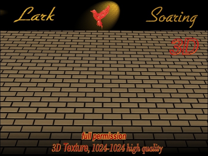 3d wall brick N_s-H011