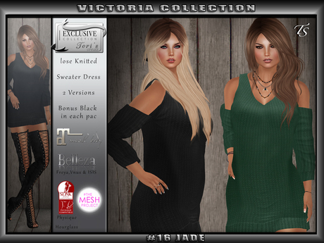 Second Life Marketplace - TS-X-Victoria-#16-Jade