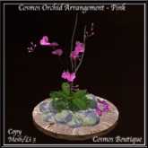 Cosmos Orchid Arrangement - Pink (BOX)