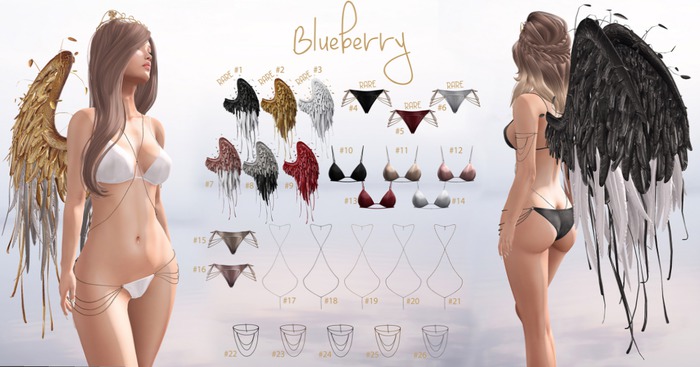 Blueberry Oakley COMMON Bra - Red for Maitreya 