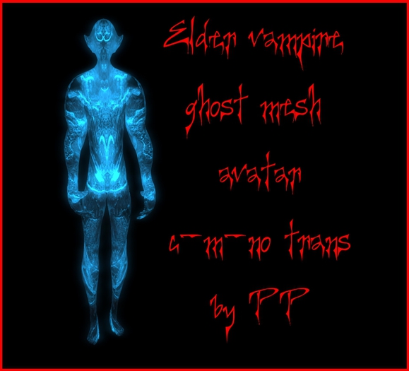 Elder Vampire Ghost mesh avatar