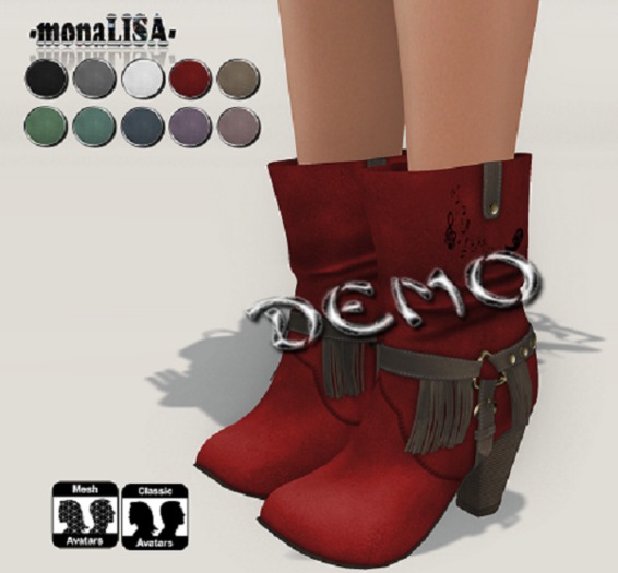 -mL- Texy Boots - DEMO