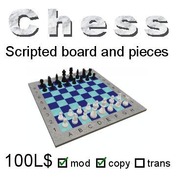 Scripted Chess Board