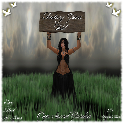 (CsG)Fantasy Grass Field(Original Mesh)