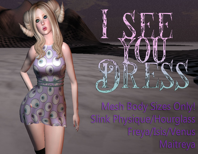 Leviosa Eye See You Dress - Physique - Hourglass - Freya - Venus - Isis - Maitreya