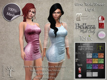 ~i~ Gina Dress Tank/Sheer Light (Add Me)