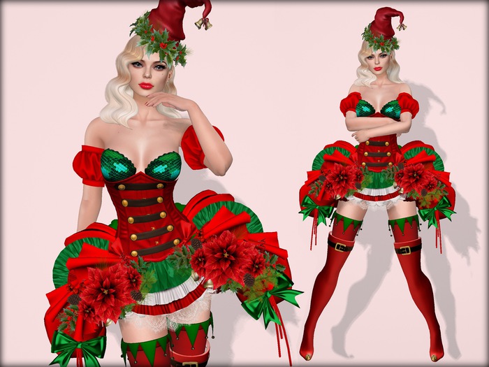 Boudoir Christmas -Merry Christmas Baby 