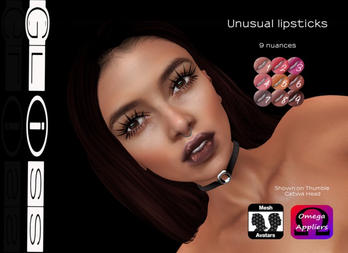 DEMO Gliss -Unusual Lipsticks 1 & 9