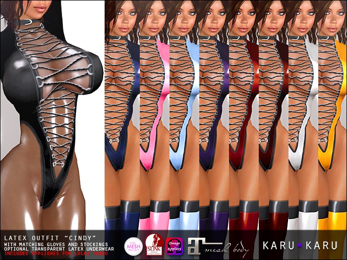 KARU KARU - Latex Suit Cindy (ALL COLORS)