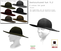 JfL Destructured hat V.2 6 colors fat pack boxed