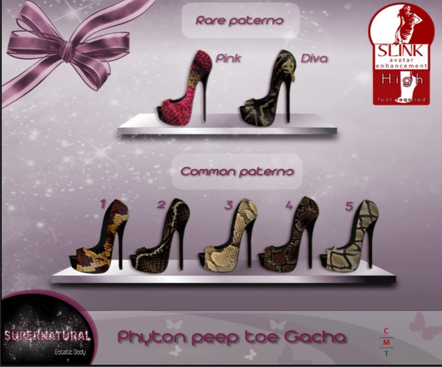 Supernatural - Phyton Peep Toe 4