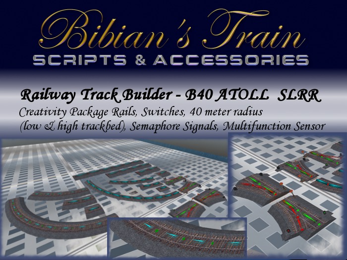 Railway Track Builder Creativity Package ATOLL - 1BB SLRR