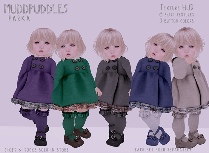 MuddPuddles: Parka - Plum (add)