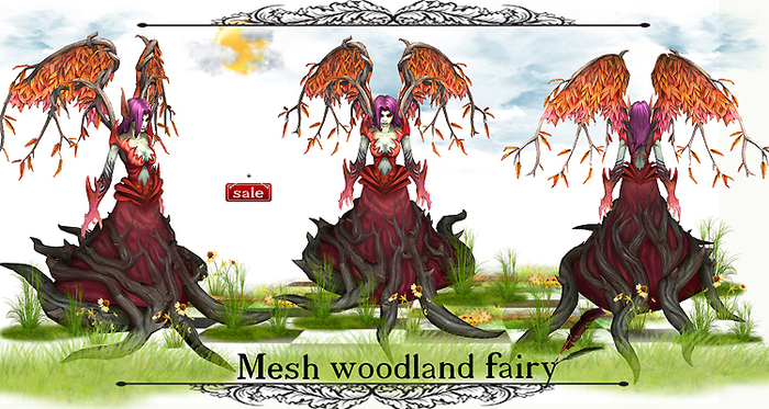 Mesh woodland fairy(copy&modify) v 9