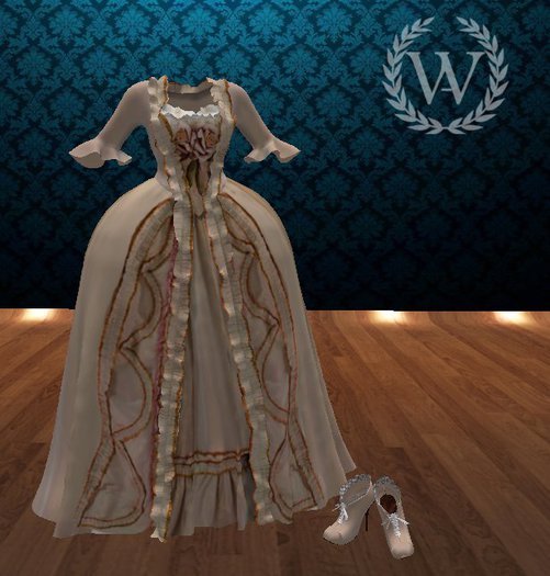 Vestido barroco Beaumont / baroque dress Beaumont
