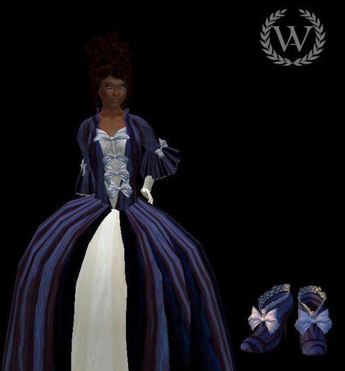 Vestido barroco invierno / baroque dress  winter