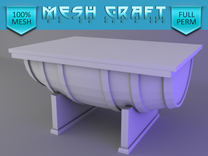 Barrel Coffee Table - Full Perm