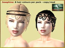 Bliensen + MaiTai -Josephine - Flapper Hair - Reds