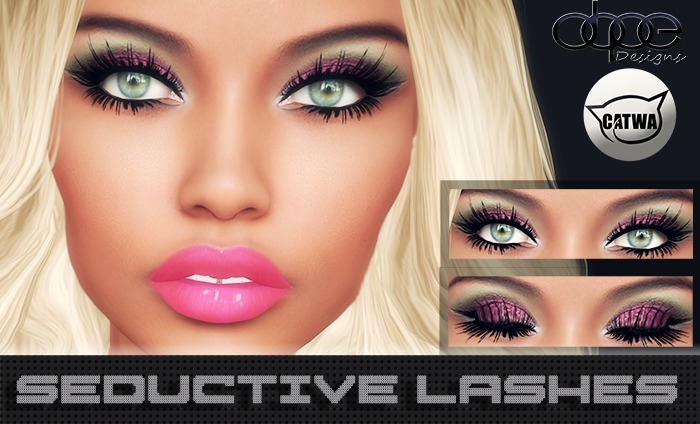 DOPE Designs SEDUCTIVE Lashes Catwa Head BOXED