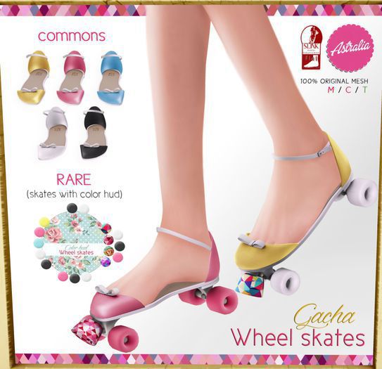 Astralia - vintage flats [skyblue]