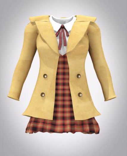 *LS*pea coat mastard