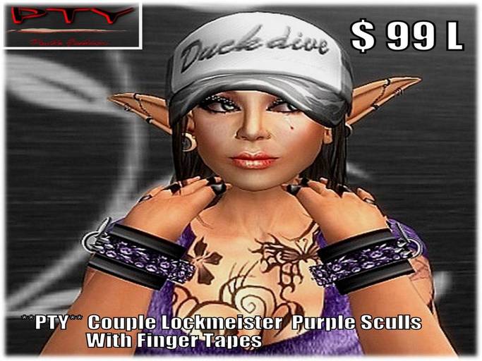 **PTY** Lockmeister Purple Sculls