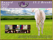 *E* RealHorse Bagged Show Tail [BOXED] RH 15.2