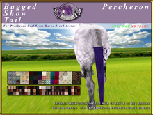 *E* RealHorse Bagged Show Tail [BOXED] RH Percheron