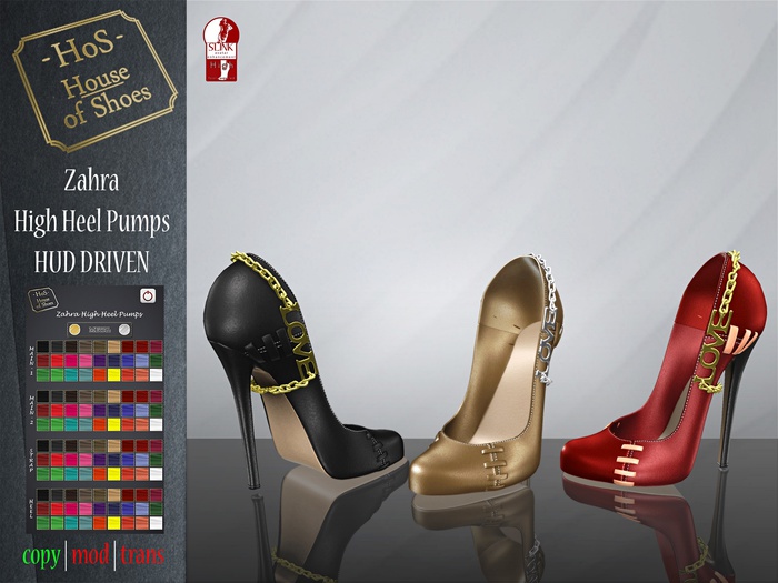 Demo [HoS] Zahra High Heel Pumps - Slink