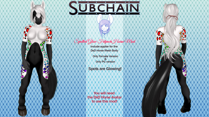 Subchain - Spotted Glow Horse Mod Fatpack