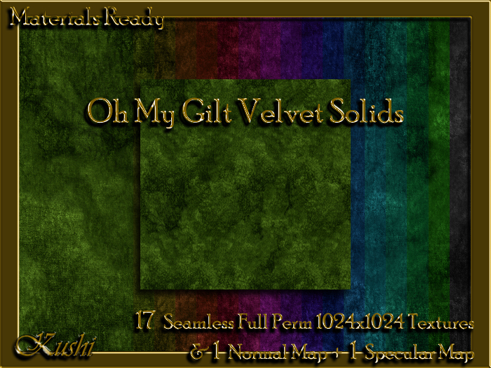 Oh My Gilt Velvet Solids Fabric Seamless Textures