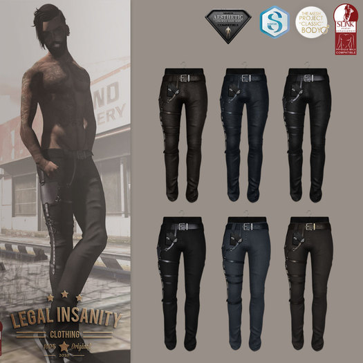 Legal Insanity - Logan pants FATPACK