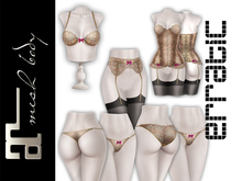 erratic / valentina - lingerie / gold SET (maitreya)