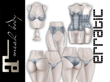 erratic / valentina - lingerie / frost SET (maitreya)