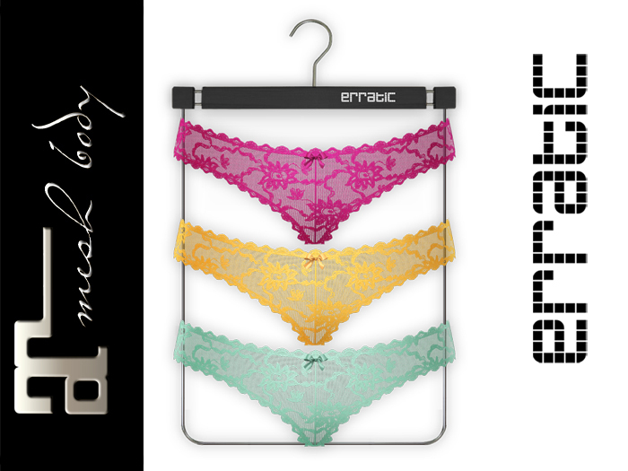 erratic / cerise - panties / brights (maitreya)