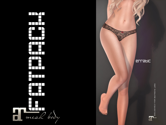 erratic / cerise - panties / FATPACK (18 colors) (maitreya)