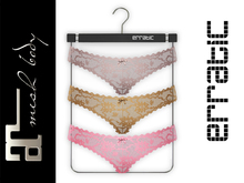 erratic / cerise - panties / nudes (maitreya)