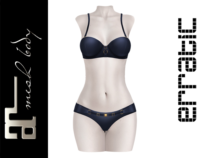 erratic / eunice - bikini / navy (maitreya)