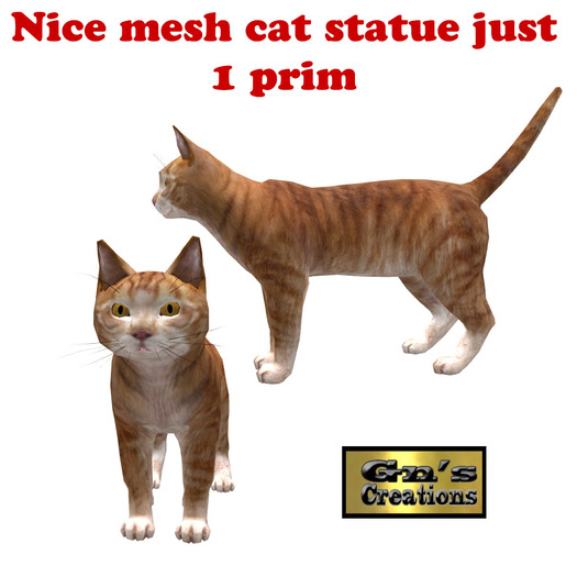 Cute_Mesh_cat_statue bxd