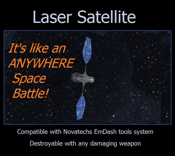 Laser Satellite boxed