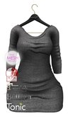 EmilyC Sweater Dress // Grey