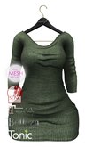 EmilyC Sweater Dress // Green