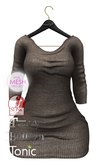 EmilyC Sweater Dress // Brown