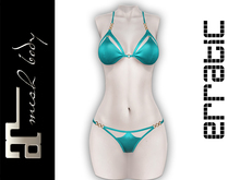 erratic / justine - bikini / aqua (maitreya)