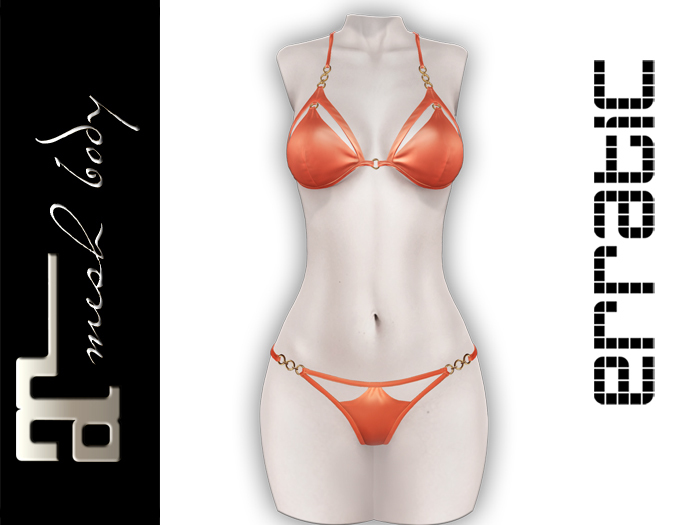 erratic / justine - bikini / coral (maitreya)
