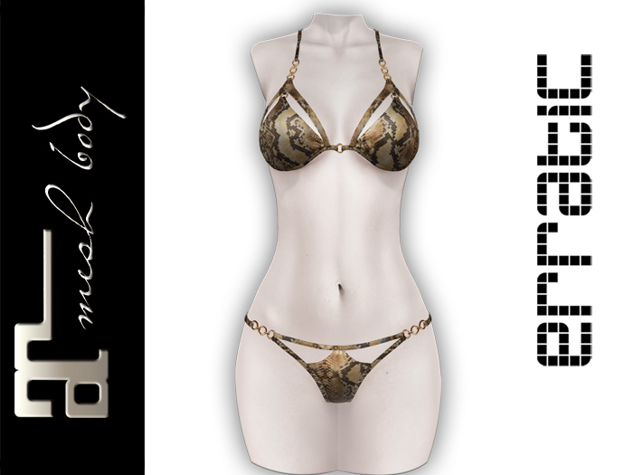 erratic / justine - bikini / snake (maitreya)